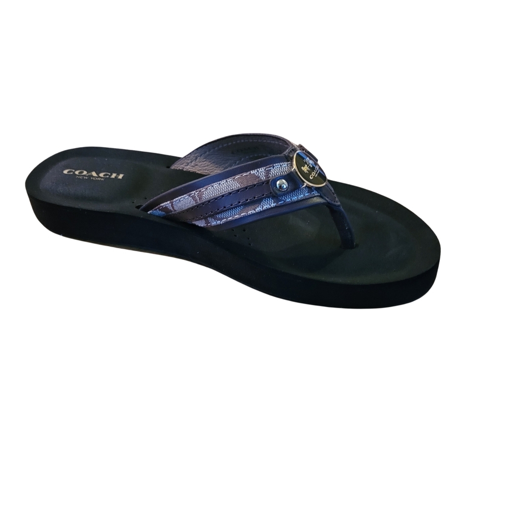 Coach Jasmine Brown Flip Flop "Left SHOE Only" Size 7